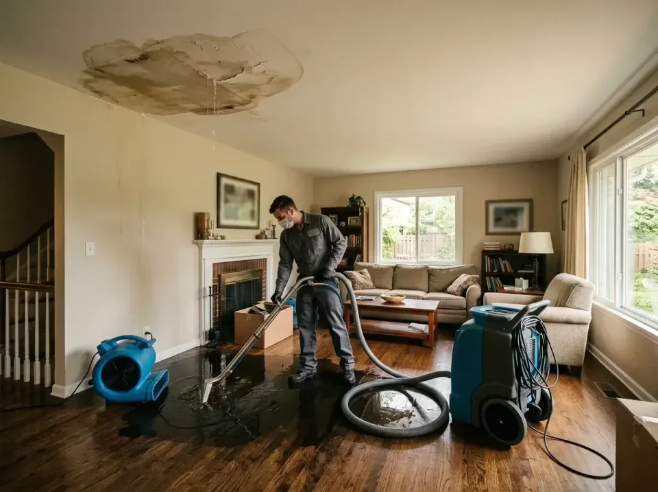 attic-pipe-burst-ceiling-drip-008 — frequently asked questions, Water Damage Restoration & Carpet Care in Colwyn, PA